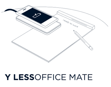 Y Less Office Mate - Ihre kabellose Ladestation fürs Geschäft